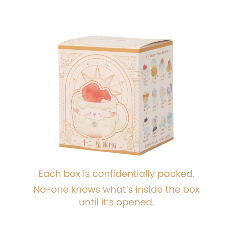 Twelve Constellation PAI Crystal Blind Box